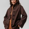 Жакет Рейчел, коричневый, 64469/brown — обложка 3/4