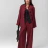 Брюки Рейчел, бордовый, 64470/maroon — обложка в полный рост