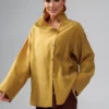 Блузка Бекка горчичная, 64486/mustard — обложка 3/4
