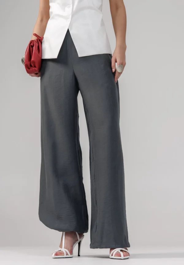 Брюки Алладины, темно-серые, 64438/darkgrey — 3/4 — брюки крупнее