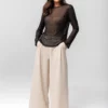 Лонгслив Зара ANNEN, чёрный, 64489/black — ракурс 2