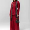 Красный жакет Наоми ANNEN, артикул 64474/red — костюм с шарфом