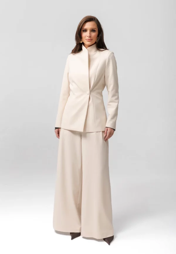 Жакет Наоми ANNEN, светло-бежевый, 64474/white — ракурс 2